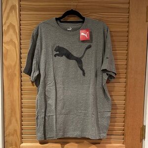 Puma Charcoal Men's Short Sleeve Tee